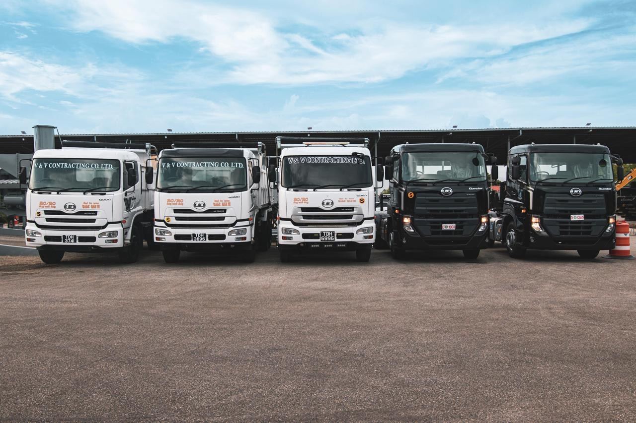 UD tipper trucks and tractor units